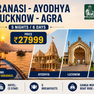 Varanasi Ayodhya Lucknow Agra tour package