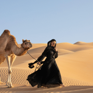 camel safari, dubai